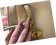 чанта Ермес Бъркин мини*HERMES BIRKIN 35 ETOUPE TOGO GOLD HARDWARE, снимка 8