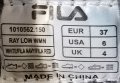 Дамски кожени МАРАТОНКИ "FILA" РАЗМЕР 37,5 , снимка 5