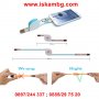 Телескопичен USB кабел 2в1 за адроид смартфони и Iphone - код 1985, снимка 5