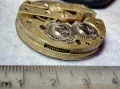 МЕХАНИЗЪМ от СТАР РЯДЪК КОЛЕКЦИОНЕРСКИ ШВЕЙЦАРСКИ ДЖОБЕН ЧАСОВНИК с РИМСКИ ЦИФЕРБЛАТ 49647, снимка 9