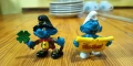 Колекционерски фигурки Schleich Смърфове (Smurfs) - Свети Патрик и Fix & Foxi Рекламен, снимка 1