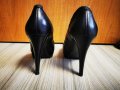 Елегантни дамски обувки, естествена кожа, висок ток, Tendenz, 38 , снимка 4