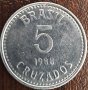 5 крузейро 1988, Бразилия, снимка 1