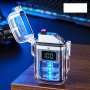Уникална USB акумулаторна запалка, ветроустойчива, водоустойчива, електрическа, плазмена, снимка 7