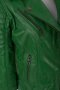 Дамско кожено яке в зелено марка Basics & More - M, снимка 6