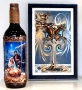 Оригинален подарък за мъж - бутилка Дървото на живота с картина "Чашата на изобилието", снимка 3