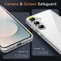 Прозрачен Кейс SPACE CASE за Samsung Galaxy S25 FE, снимка 5