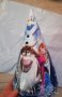 Замръзналото Кралство Елза и Анна frozen картонена парти шапка шапки рожден ден, снимка 3