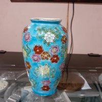 Сатцума Satsuma стара малка ваза порцелан маркировка, снимка 2 - Антикварни и старинни предмети - 43170864