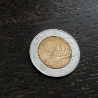 Монета - Италия - 500 лири IFAD (юбилейна) | 1998г., снимка 1 - Нумизматика и бонистика - 27532501