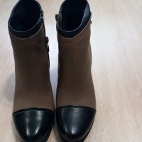 Дамски боти от естествена кожа, снимка 5 - Дамски обувки на ток - 38815289