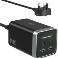 150 W USB C зарядно устройство, PPS 4-портов GaN блок PD 100 W , снимка 1 - Друга електроника - 43164822