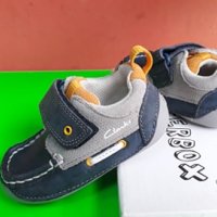 Английски детски обувки естсетвена кожа-CLARKS , снимка 2 - Детски обувки - 28478754