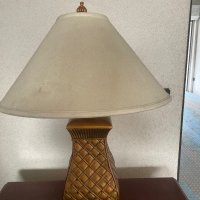 Нощна лампа керамична, снимка 2 - Настолни лампи - 39328023