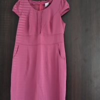 Елегантна права рокля, размер 52, снимка 5 - Рокли - 39481861