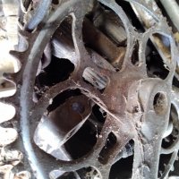 Велосипед колело балканче,старо руско колело,части, снимка 3 - Антикварни и старинни предмети - 35295588