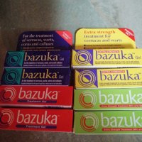крем Bazuka за лечение на кокоши тръни, брадавици и мазоли , снимка 1 - Козметика за тяло - 35567050