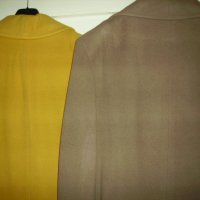 Елегантни дамски палта - жълто и бежово, размер 50-52,, снимка 8 - Палта, манта - 27944760