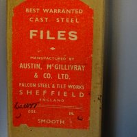 пила за метал триъгълна 150-215mm Austin McGillivray&CO steel files, снимка 2 - Други инструменти - 40143268