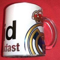 Чаша на Реал Мадрид REAL MADRID 100% BLANCO, снимка 8 - Фен артикули - 39809425