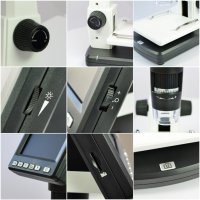 DNT Digimicro Lab 5.0 лабораторен цифров микроскоп 5MP, внос от Германия, снимка 2 - Друга електроника - 32583582
