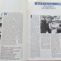 Старо Немско списание "Wir über uns" , снимка 2 - Списания и комикси - 40140316