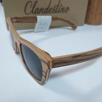 Clandestino Оригинални слънчеви очила100%UV Гарантиран произход гаранция , опция преглед и тест, снимка 2 - Слънчеви и диоптрични очила - 28667537
