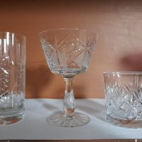Кристални чаши, снимка 1 - Чаши - 36865287