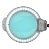 Лампа лупа LED Moonlight 5 диоптера - настолна бяла/черна, снимка 8 - Козметични уреди - 33684520