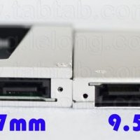 Адаптер за Втори Диск HDD SSD за Лаптоп 9.5мм или 12.7мм SATA ODD-HDD Адаптер КЕДИ Втори, снимка 12 - Части за лаптопи - 26818237