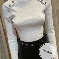 3 цвята дамска блуза рипс с копчета , снимка 3 - Блузи с дълъг ръкав и пуловери - 43370635