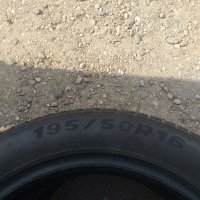 2 бр MINERVA 195/50R16' M+S ДОТ2719 и 6.1 мм мек грайфер, снимка 2 - Гуми и джанти - 36659764