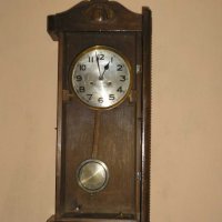 Британски стенен часовник, снимка 2 - Антикварни и старинни предмети - 28427906