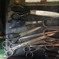 Стари ножици , снимка 3 - Антикварни и старинни предмети - 36813554