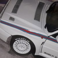 Lancia Delta HF Integrale EVO 1 MARTINI 6 .WRC  RALLY 1.18 SOLIDO .TOP  MODEL.! MARTINI RACING., снимка 5 - Колекции - 43183252