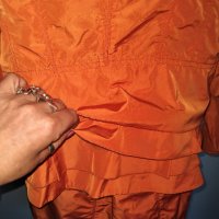 Дизайнерски костюм в цвят "Портокал "Betty Barclay"® за повод / голям размер , снимка 4 - Костюми - 28259995