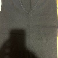 Блуза без ръкав MaxMara, размер M, черна, снимка 7 - Корсети, бюстиета, топове - 44102744