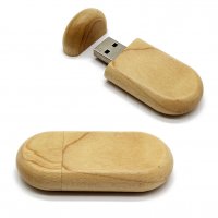 Дървена Флашка 32 гб USB , Флаш памет , подарък за сватба , рожден ден , свети Валентин, снимка 3 - USB Flash памети - 26490996