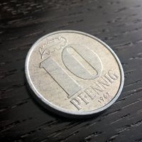 Монета - Германия - 10 пфенига | 1967г.; серия А, снимка 1 - Нумизматика и бонистика - 33202898