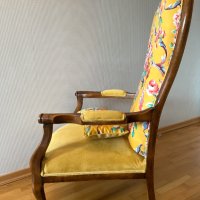 Антикварно кресло ТРАВИАТА, модел „Волтер“, снимка 6 - Антикварни и старинни предмети - 43355956