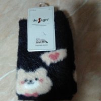 Пухкави, меки и топли дамски чорапи норка, снимка 4 - Дамски чорапи - 43582458