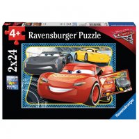 Ravensburger Пъзел 2В1 Колите Cars 3 07808, снимка 2 - Игри и пъзели - 32835567