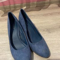 Токчета обувки на висок ток сини graceland, снимка 5 - Дамски обувки на ток - 34766995