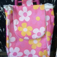 НОВИ  ! Удобни чанти за пазаруване с колелца, снимка 1 - Чанти - 28374906