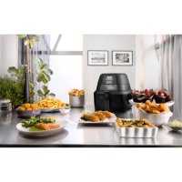 Фритюрник De’Longhi IdealFry FH2184.BK, 1400 W, 1.25 кг, 5 предварително зададени програми, Цифров д, снимка 7 - Фритюрници - 43172867