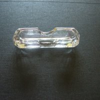 Стъклена кристална поставка за клечки за зъби, снимка 4 - Антикварни и старинни предмети - 28637458