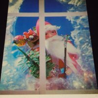 Три новогодишни картички от соца редки за КОЛЕКЦИЯ ДЕКОРАЦИЯ 41698, снимка 6 - Колекции - 43112883