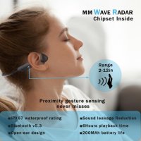 Слушалки LaJao Smart AI Разпознаване на жестове Bluetooth IP67, снимка 6 - Безжични слушалки - 43196630