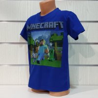 Нова детска тениска с дигитален печат MINECRAFT (Майнкрафт), снимка 8 - Детски тениски и потници - 32607613