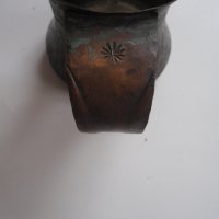 Старинно бакърено медно канче , снимка 6 - Други ценни предмети - 43525970